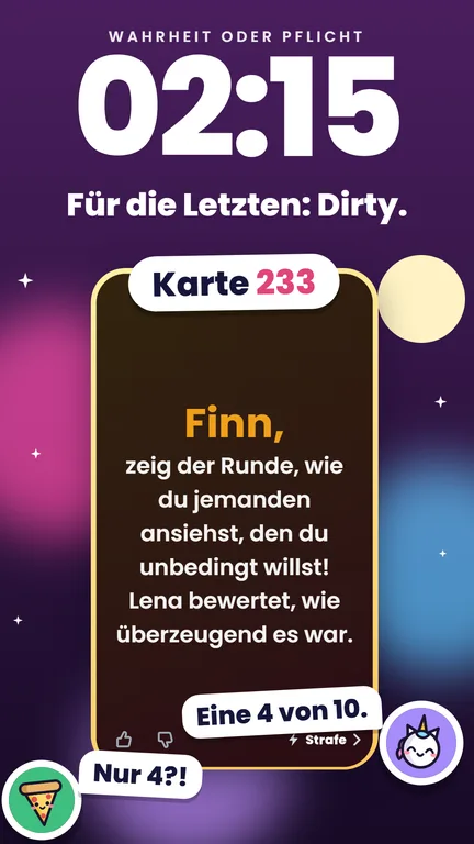 Bild aus dem Store, 02:15 – Für die Letzten: Dirty.