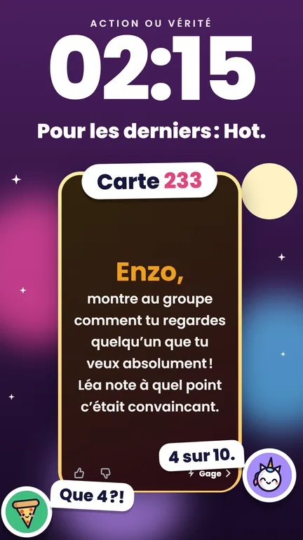 Image du store, 02:15 – Pour les derniers : Hot.